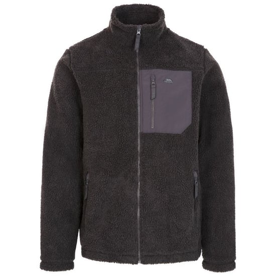 Trespass Mens Buck Fleece Jacket (Dark Grey)