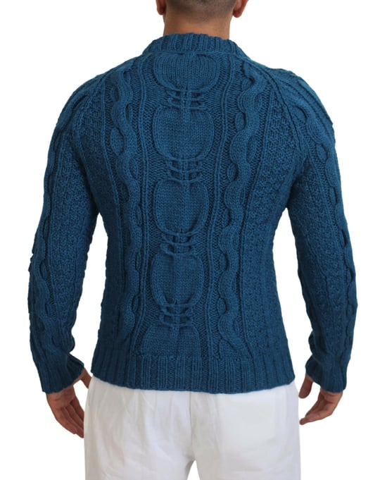 Suéter de alpaca de lana tejida - Image 5