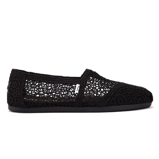 TOMS Apargata Crochet Women's Black Espadrilles - Image 4