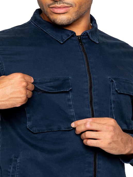 Enzo | Chándal con pantalón corto para hombre - Azul marino - Image 5