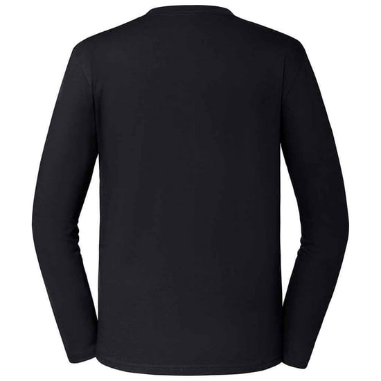 Russell Unisex Adult Classic Long-Sleeved T-Shirt (Black) - Image 2
