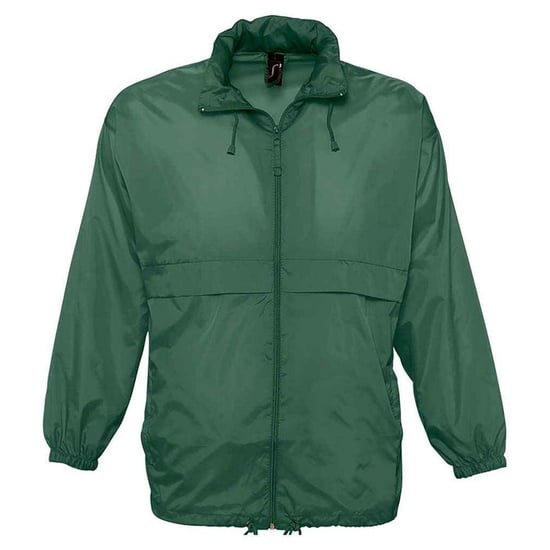 SOLS Unisex Adult Surf Windbreaker (Forest Green) - Image 1