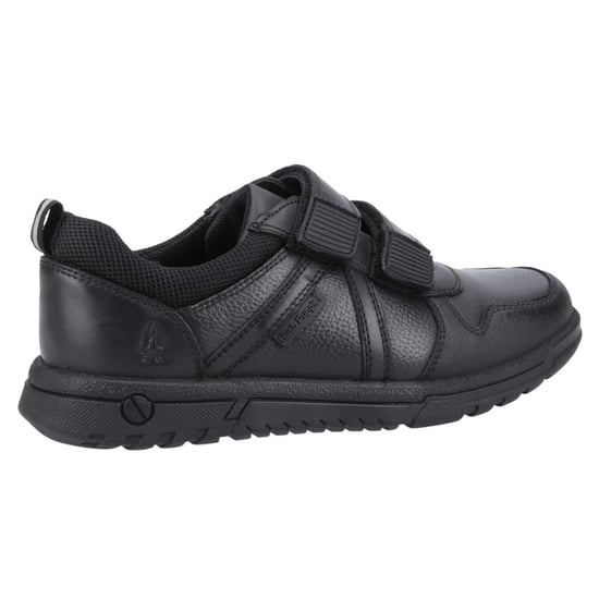 Hush Puppies Boys Spencer Leather School Shoes (Black) - Image 2