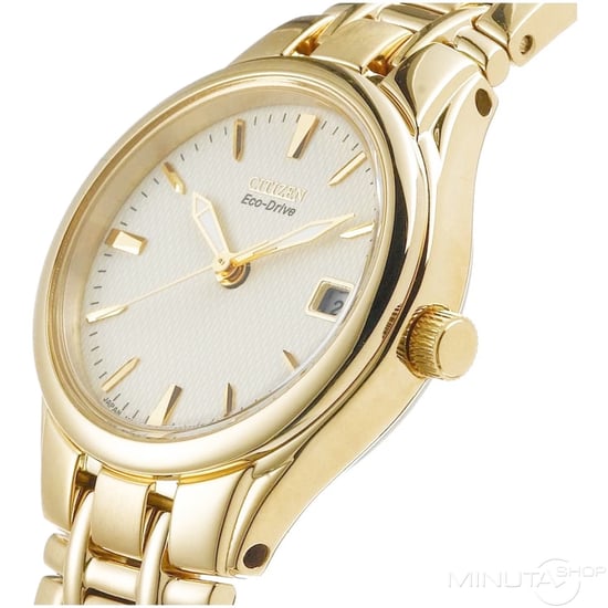 Citizen Women's Gold Watch EW1262-55P - Image 3