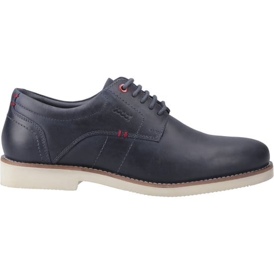 Pod Hampton Leather Men's Navy Lace-Up Shoes - Image 5