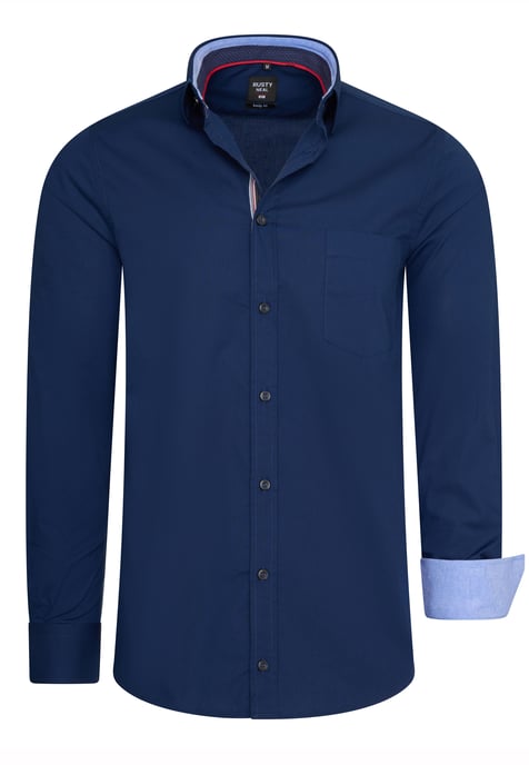 Rusty Neal Overhemd Regular Fit Azul - Image 1