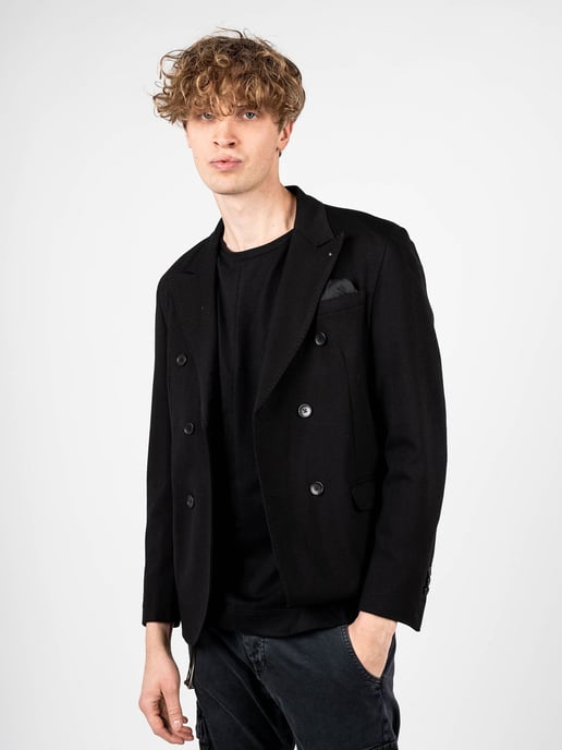 Xagon Man Chaqueta Slim Hombre Negro - Image 3