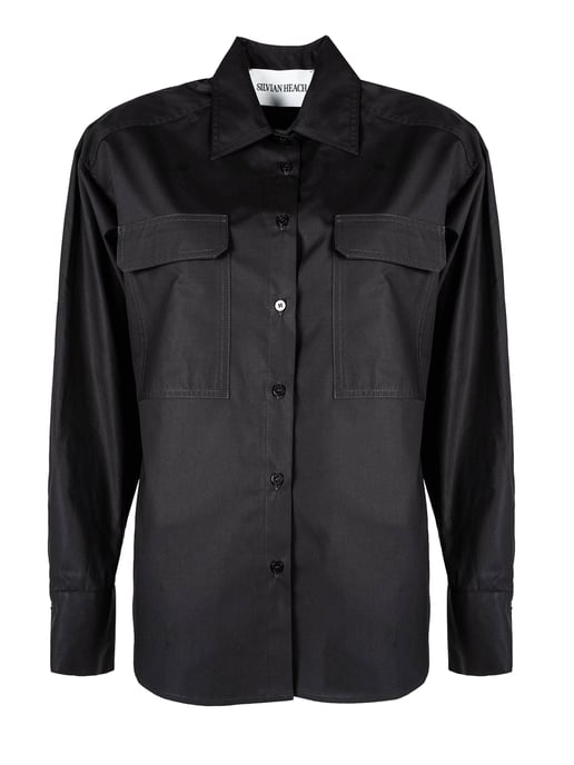 Camisa Silvian Heach Mujer Negra - Image 1
