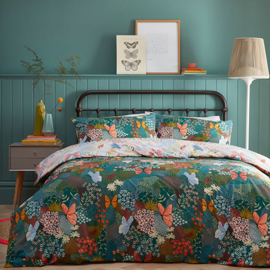 Juego de Fundas de Edredón Reversibles Forage Floral - Image 2