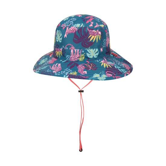 Mountain Warehouse Childrens/Kids Reversible Water Resistant Sun Hat (Teal) - Image 2