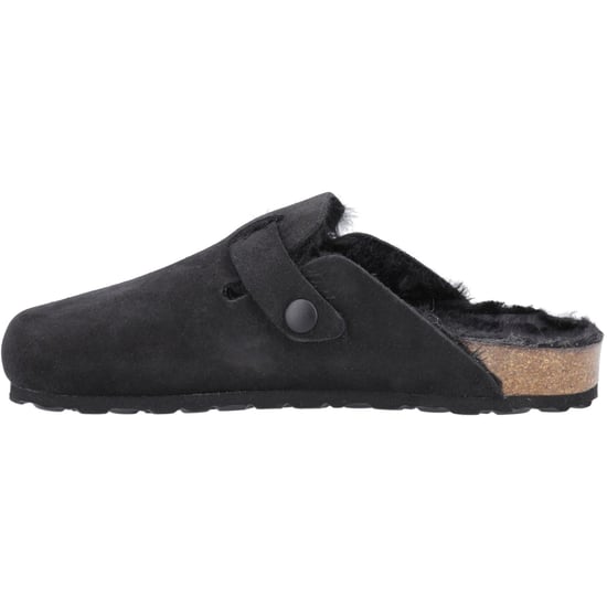Hush Puppies Jade Leather Women's Black Slippers - Image 4