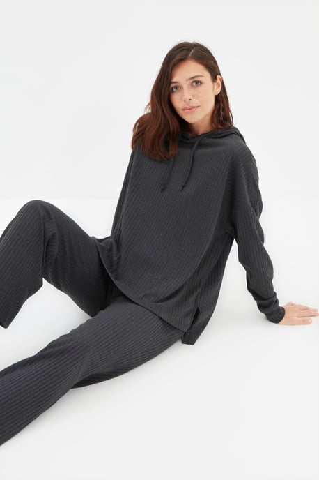 Trendyol Women's  Hooded Pajama Set - Image 3