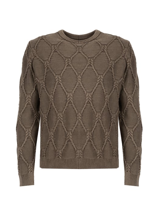 Guess Suéter del hombre marrón - Image 1