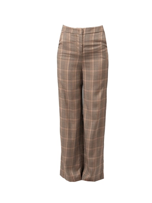 Pinko Pantalones Barile de mujer marrón - Image 1
