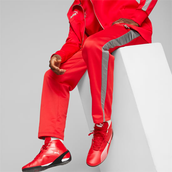 PUMA Unisex Scuderia Ferrari Carbon Cat Mid Driving Shoes