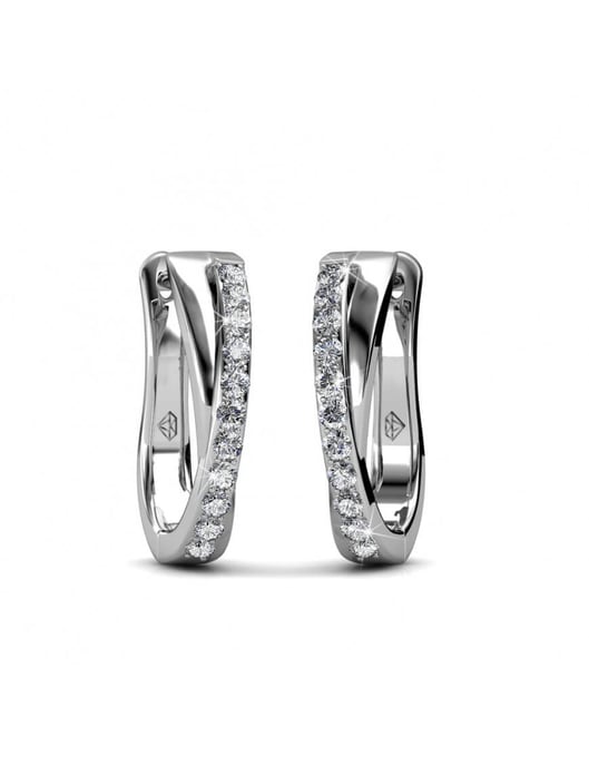 Pendientes Criss - Plata y Cristal - Image 4