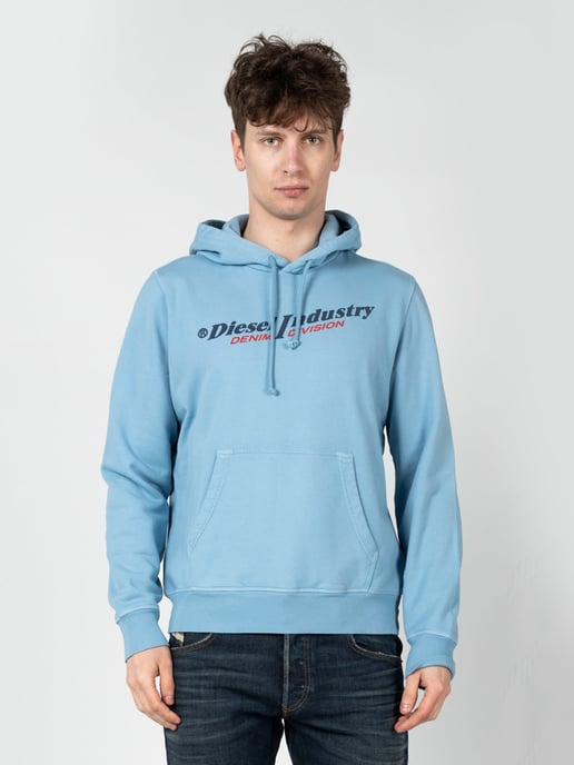 Diesel Sudadera S-Girk del hombre azul - Image 3