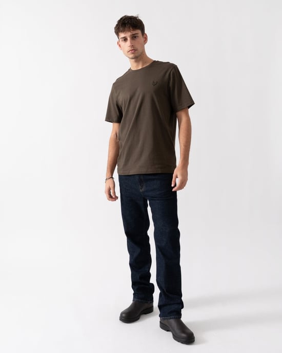 Camiseta Verde Con Forma De Águila Tonal De Lyle & Scott - Image 3
