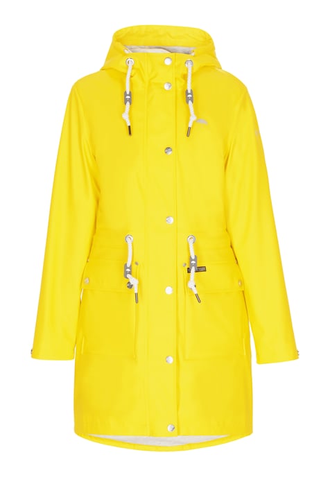 Schmuddelwedda raincoat women yellow - Image 1
