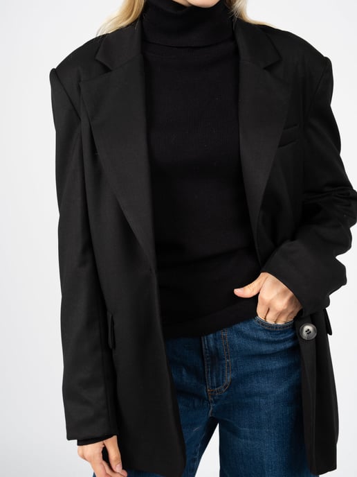 Silvian Heach Chaqueta Thomasin Mujer Negro - Image 5