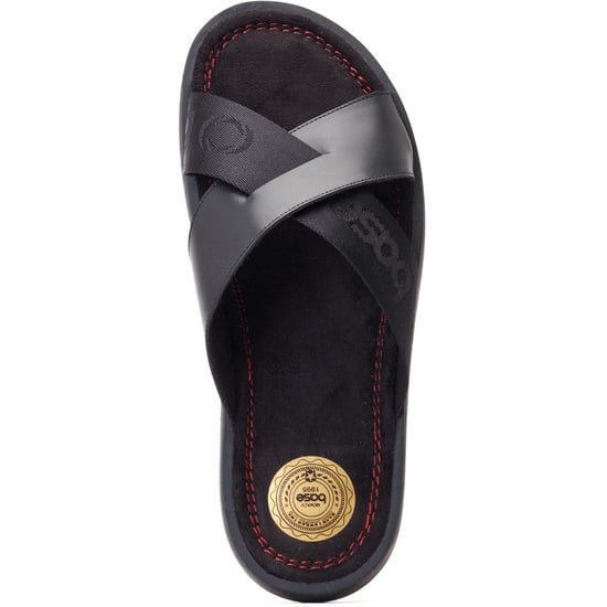 Base London Webb Leather Men's Black Sandals - Image 4