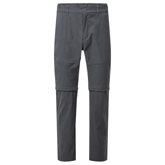 Craghoppers Mens Kiwi Pro II Convertible Trousers (Lead Grey) - Image 1
