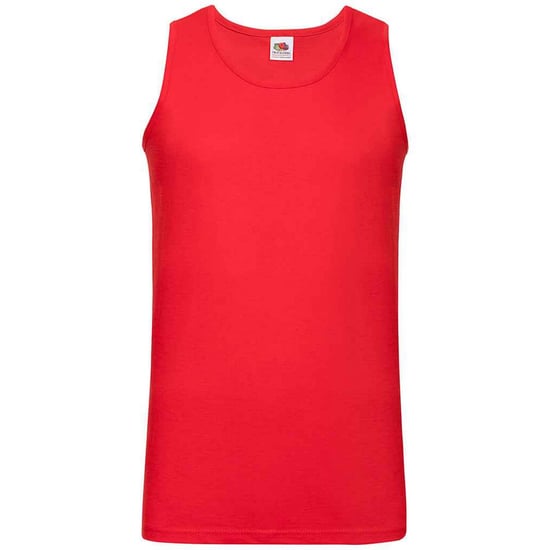 Fruit of the Loom Mens Athletic Vest Top (Red) - Image 1