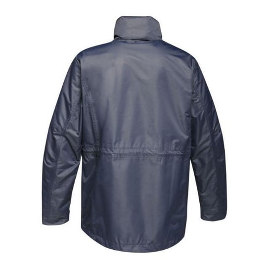 Regatta Mens Benson III Hooded Jacket (Grey Blue)
