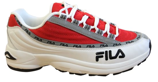 Fila DSTR97 Mens White/Red Trainers