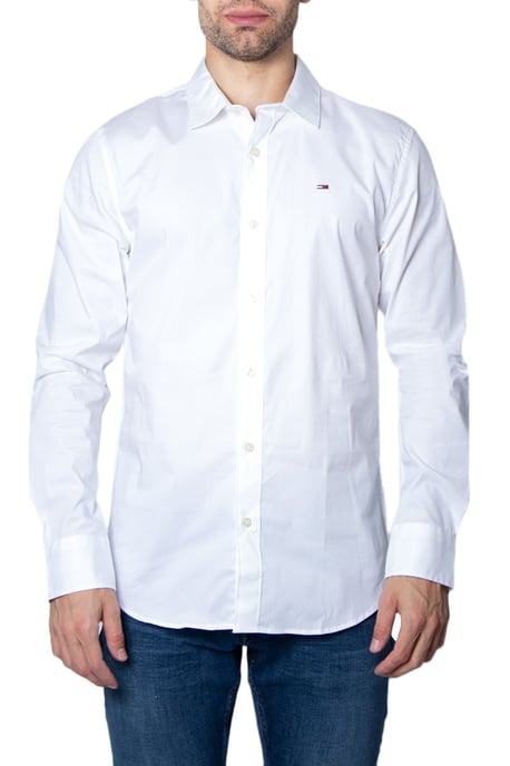 Tommy Jeans Camisas Slim Fit Stretch Blanco - Image 3