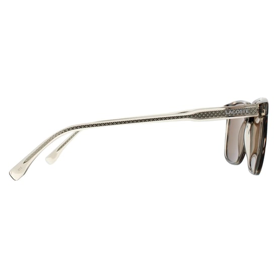 Gafas de sol unisex cuadradas Havana Brown de Lacoste - Image 4