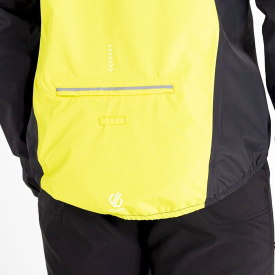 Dare 2B Mens Mediant II Cycling Jacket (Neon Spring/Black)