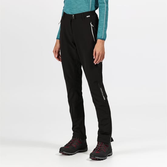Regatta Womens/Ladies Mountain Hiking Trousers (Black) - Image 3