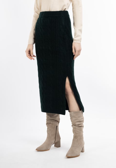 DreiMaster Vintage Knit Midi Skirt zitha - Image 3