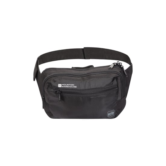 Mountain Warehouse Travel RFID Blocking Bum Bag (Black)