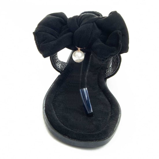 Sandalía Plana Montevita Flipp4 en Negro - Image 4