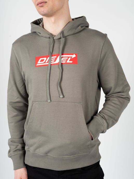 Diesel Sudadera S-Ginn del hombre Gris - Image 5
