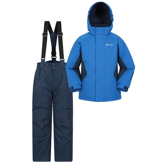 Mountain Warehouse Childrens/Kids Ski Jacket & Trousers Set (Blue) - Image 1
