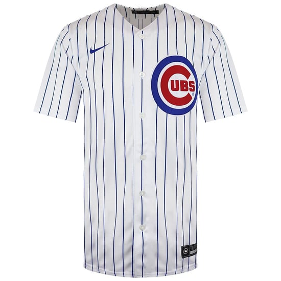 Nike MLB Chicago Cubs Réplica oficial de camiseta de local blanca para hombre - Image 1