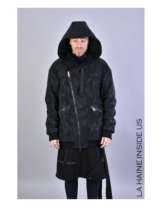 Chaqueta La Haine Inside Us LM077 Hombre Negro - Image 6