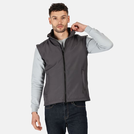 Regatta Mens Ablaze Gilet (Seal Grey/Black) - Image 4
