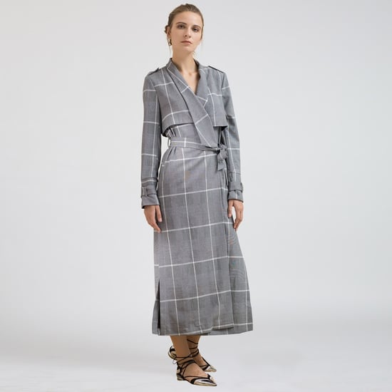 Long Tartan Coat - Image 3