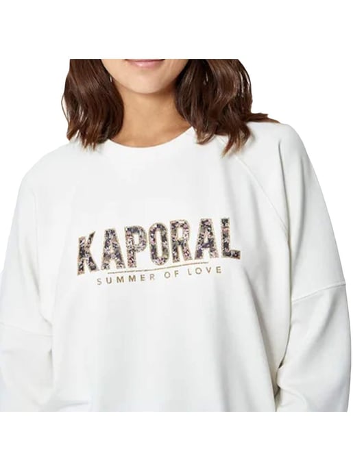 Sudadera de mujer Kaporal “Java” en color crudo - Image 2