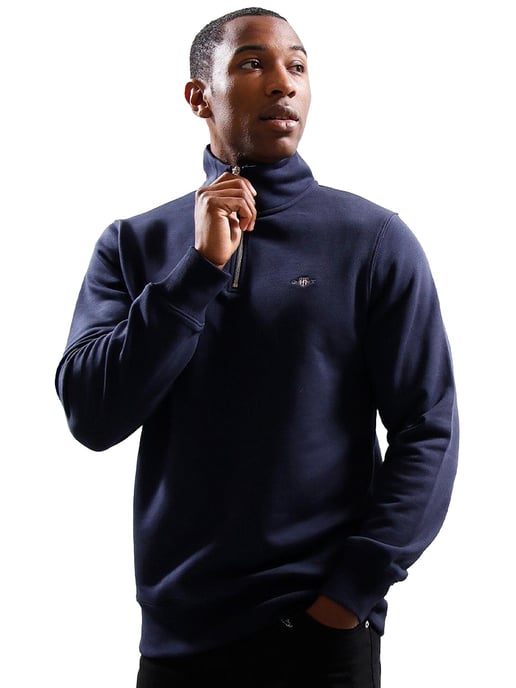Gant | Sudadera con media cremallera Shield para hombre - Image 1