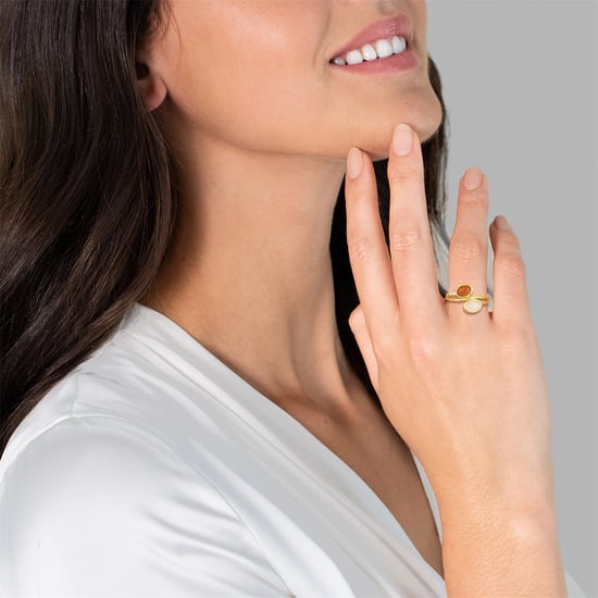 Khushi Female Sterling Silver Ring - Image 2