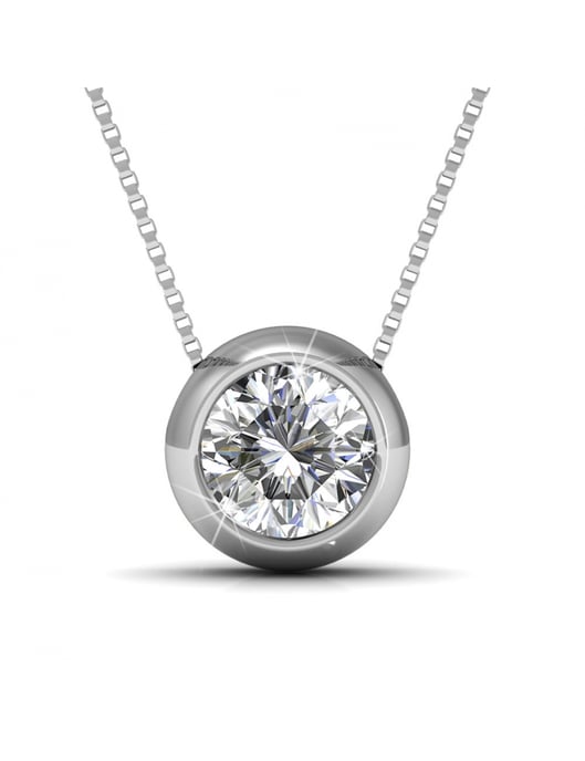 Conjunto Luna de Nacimiento - Plata y Cristal - Image 3