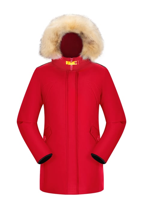 Subprime Chaqueta invierno Parka Chloe Rojo - Image 1