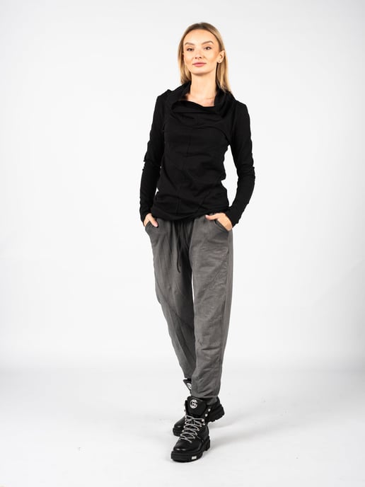La Haine Inside Us Pantalones LW575 de mujer negro - Image 5