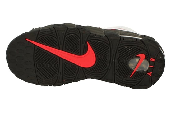Nike Air More Uptempo Gs Basketball Black Trainers - Image 5