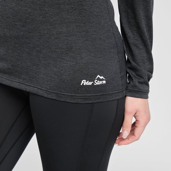 Peter Storm Women's Active Long Sleeve T-Shirt, Lightweight & Breathable Baselayer Top